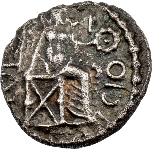 20AD - 40AD ATREBATES and REGINI Silver Unit Victory type S.357 ABC 1349 VF