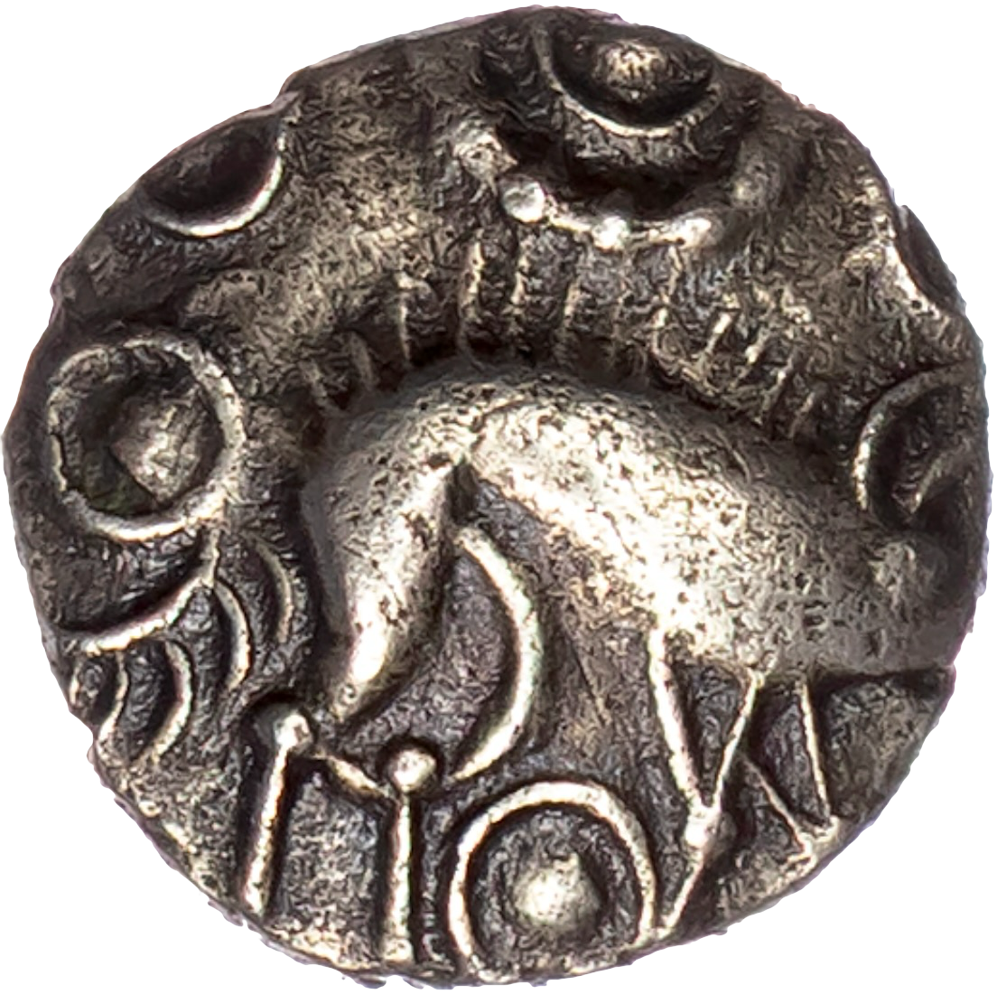 45BC-10BC CORIELTAUVI Silver Unit South Ferriby type S.396 ABC 1782 NEF