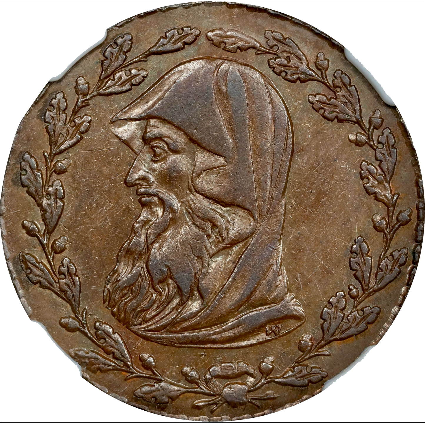 Anglesey D&H 410 1791 Conder Halfpenny MS62BN