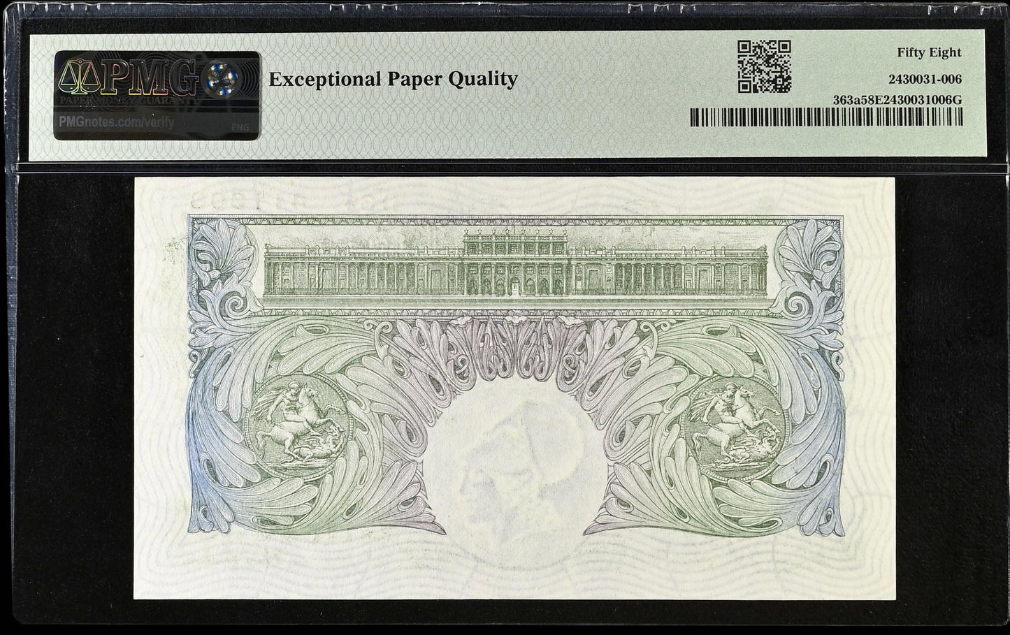 ENGLAND P.363a B212 1928-1929 Mahon £1 CHOICE AUNC 58 EPQ