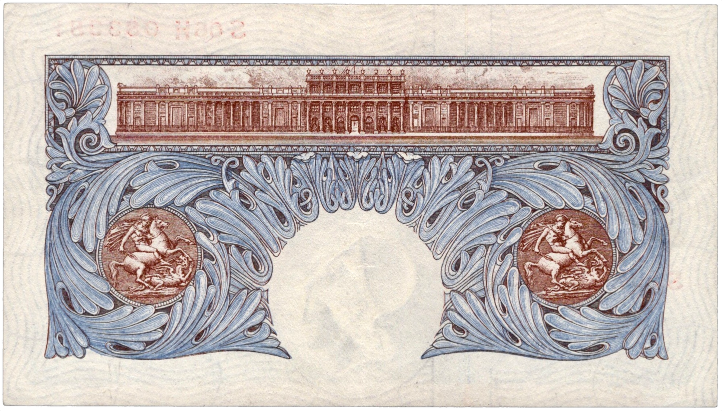 ENGLAND P.367a B250 1940-1948 Peppiatt £1 GEF