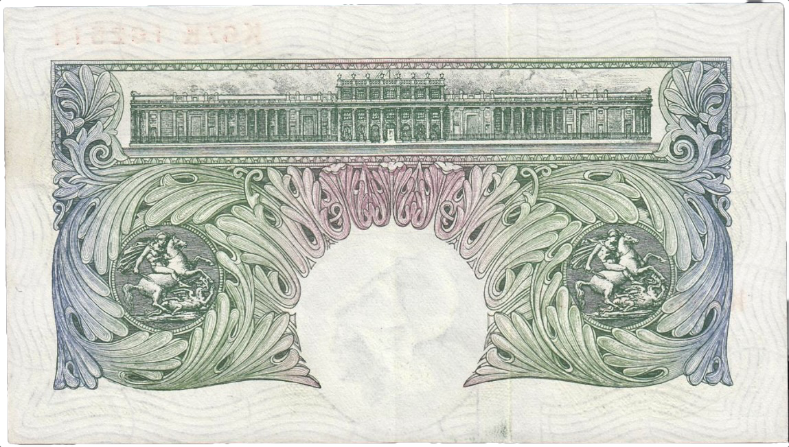 ENGLAND P.369c B273 1955 O'Brien £1 UNC