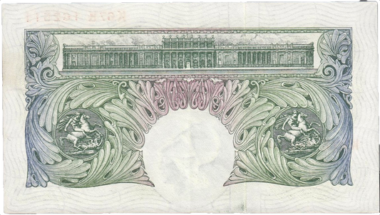 ENGLAND P.369c B273 1955 O'Brien £1 UNC
