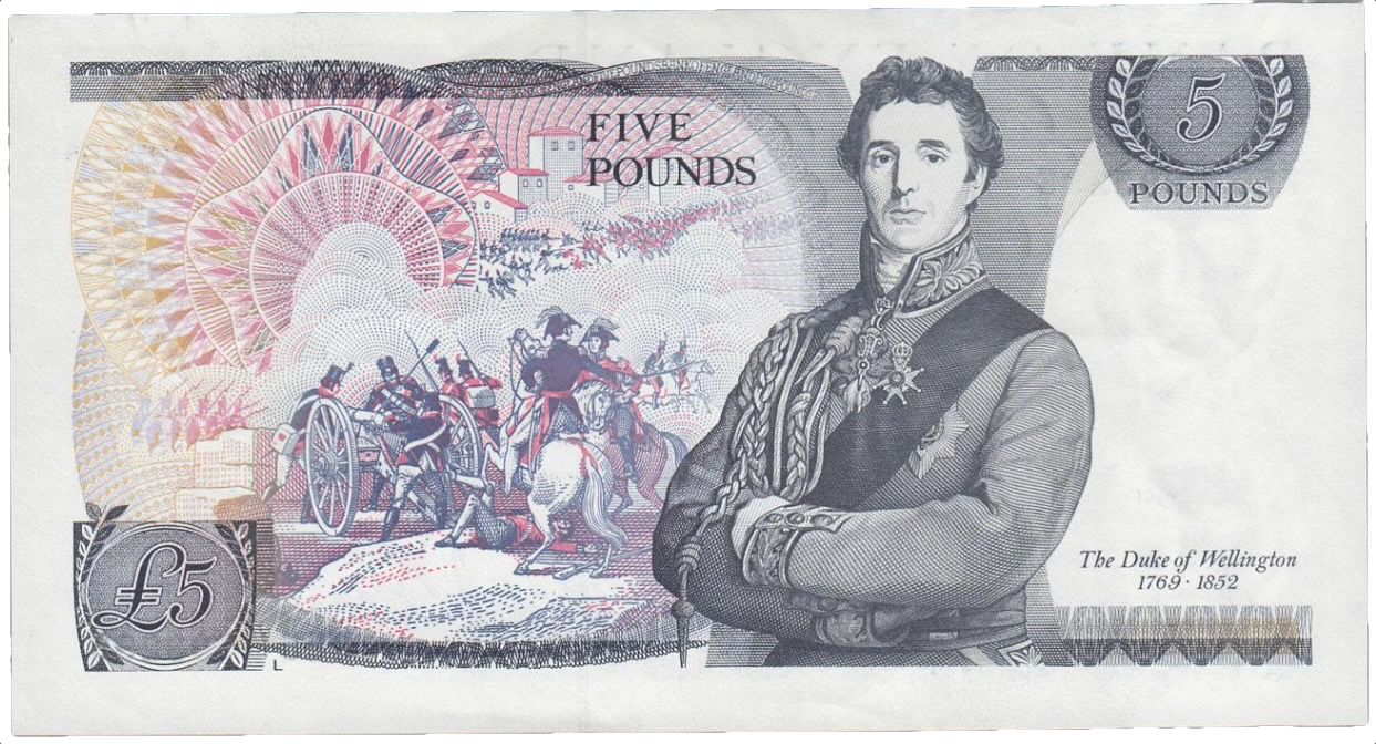 ENGLAND P.378f B353 1988-1991 Gill £5 AUNC