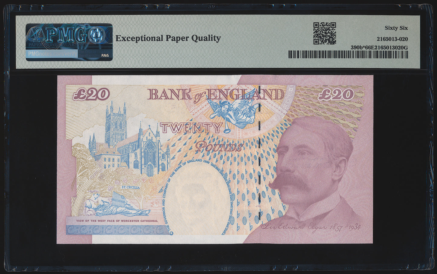 ENGLAND P.390b B403 2004 Bailey Replacement £20 LL25 GEM UNC 66 EPQ