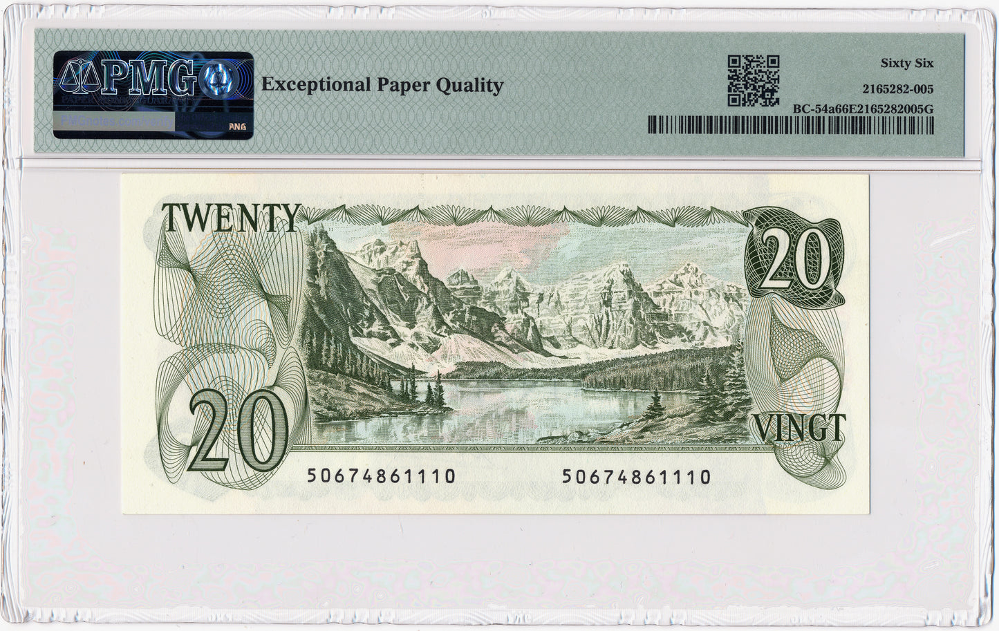 CANADA P.93a $20 1979 Lawson, Bouey Gem UNC 66 EPQ