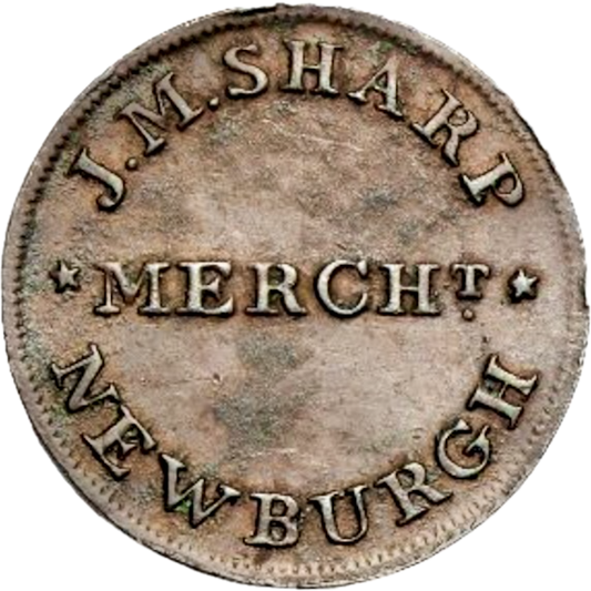 Fife D&H 16 Newburgh Conder Token Farthing Very Rare