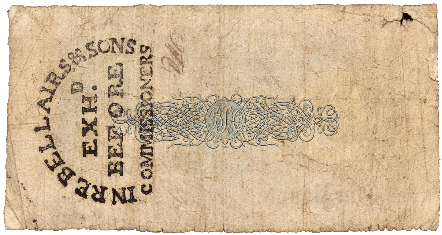 Derby Bank 1819 £1 banknote Outing 673d