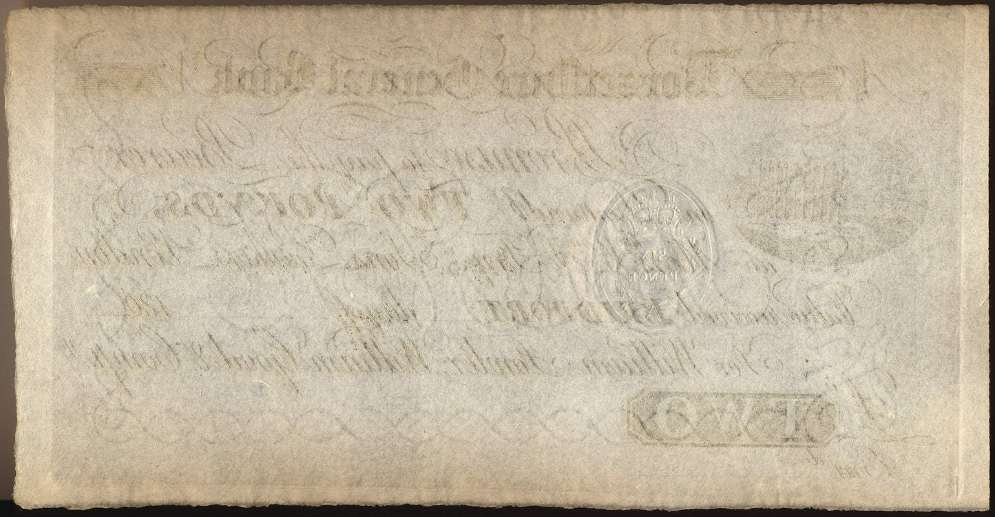 Dorsetshire General Bank 180x unissued £1 banknote AUNC Outing 290a