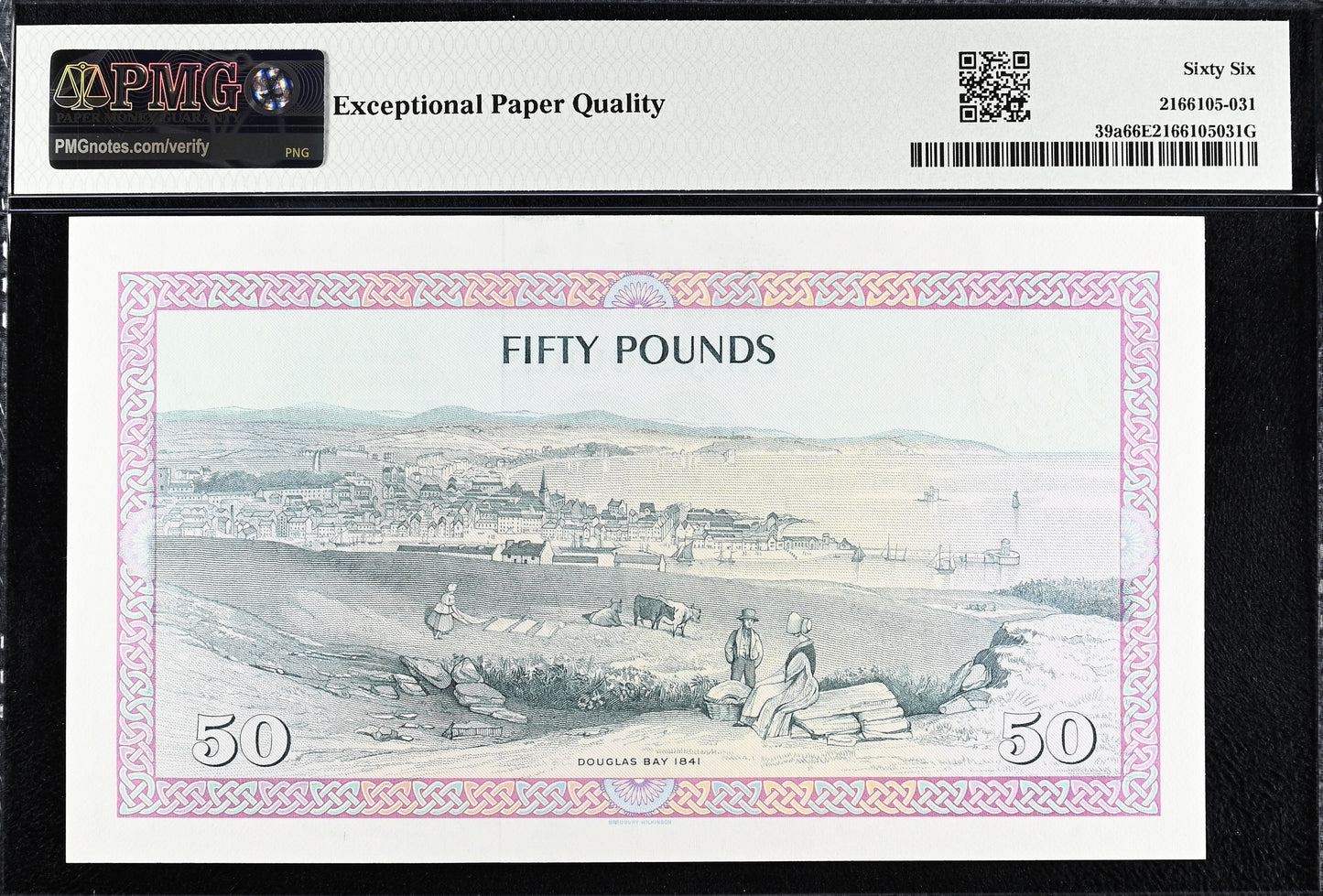 ISLE OF MAN P.39a IM71 1983 £50 Gem UNC 66 EPQ
