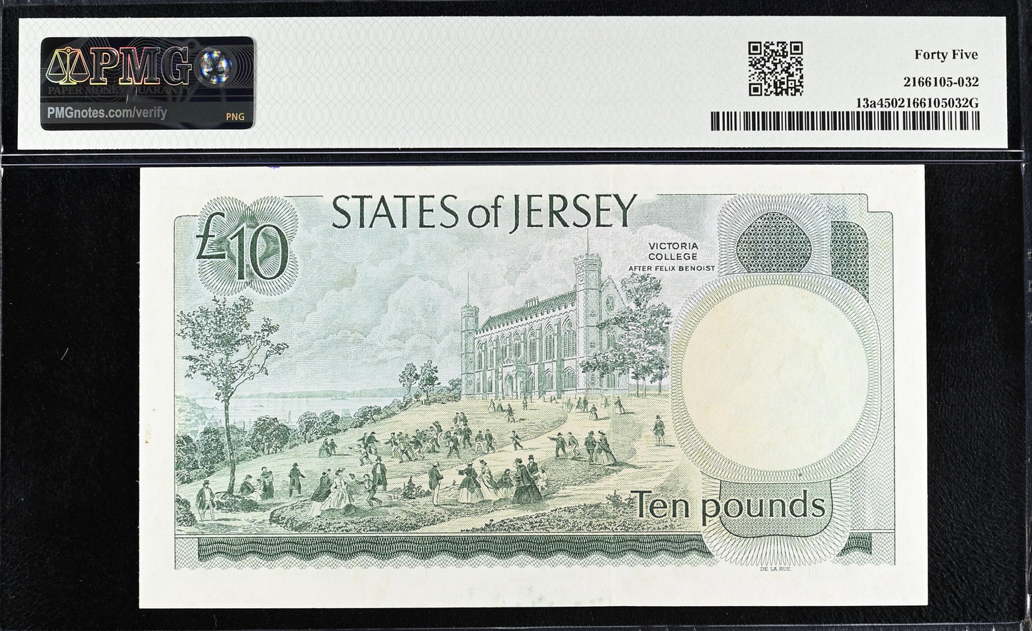 JERSEY P.13a JE32a 1983-1989 £10 Choice EF 45