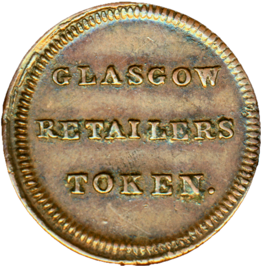 Lanarkshire D&H 47 Glasgow Conder Retailers Token