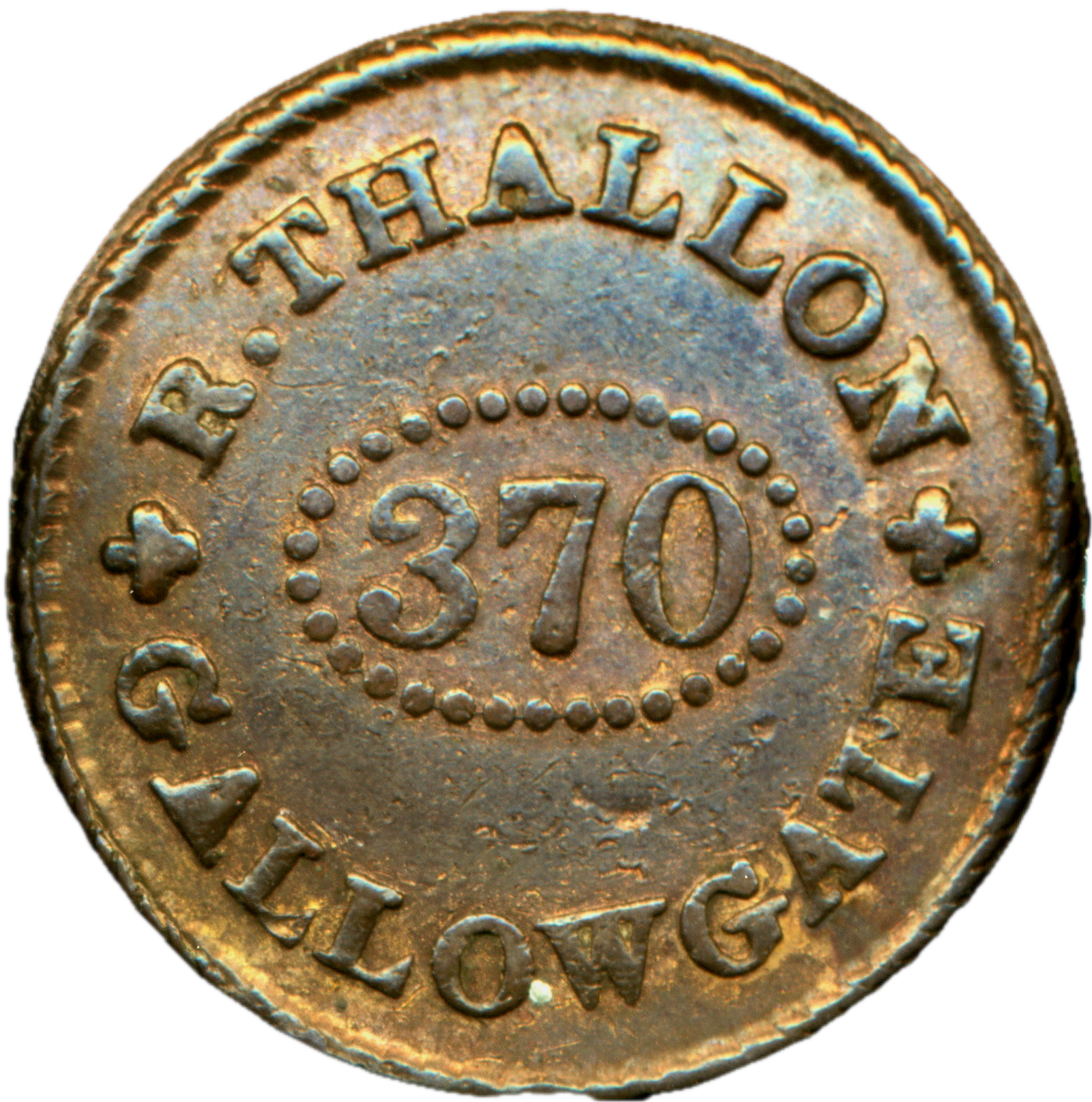 Lothian D&H 127 Thallon's Conder Farthing Rare