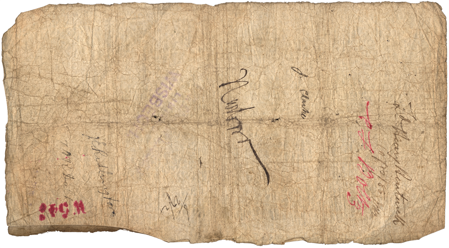 Lynn Regis & Norfolk Bank 1884 £5 banknote Outing 1075d