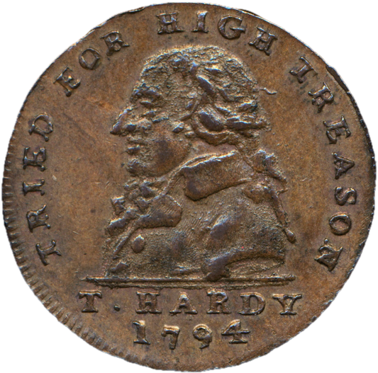 Middlesex D&H 1026 National Series 1794 Conder Halfpenny