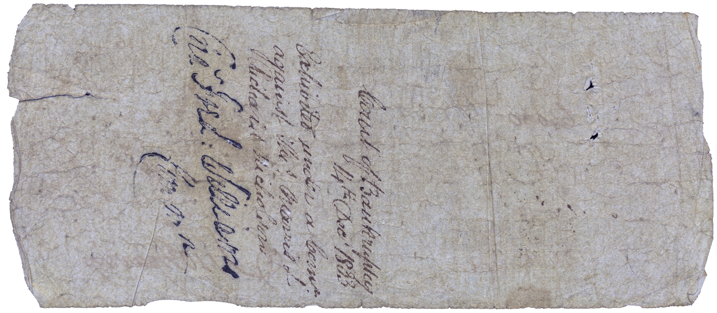 North Lincolnshire Bank 1809 1 Guinea banknote Outing 81a