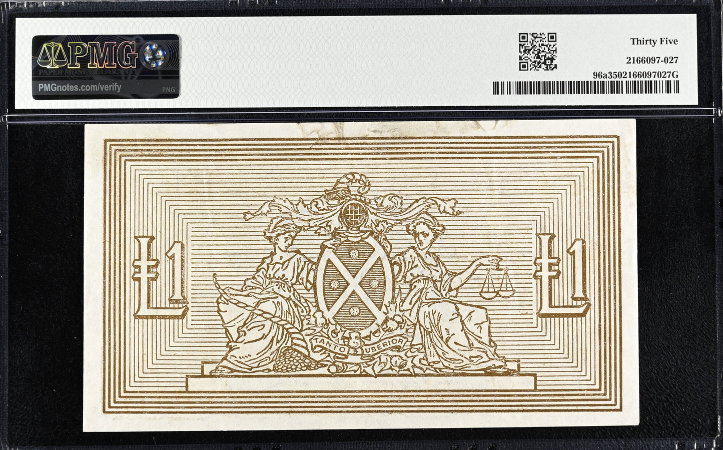 SCOTLAND P.96a SC104 1945 Bank of Scotland £1 Choice VF 35