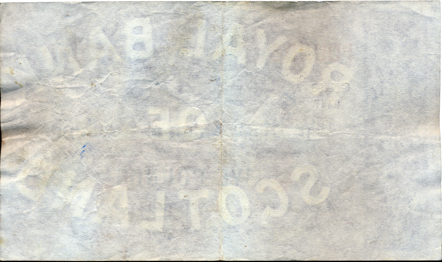 SCOTLAND P.323c SC807c 1956 Royal Bank of Scotland £5 GVF