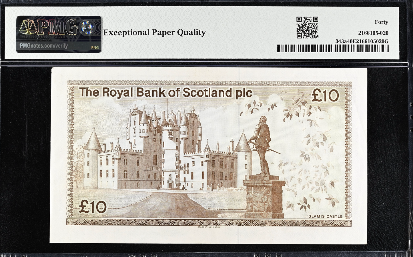 SCOTLAND P.343a SC851a 1984 Royal Bank of Scotland £10 EF 40 EPQ