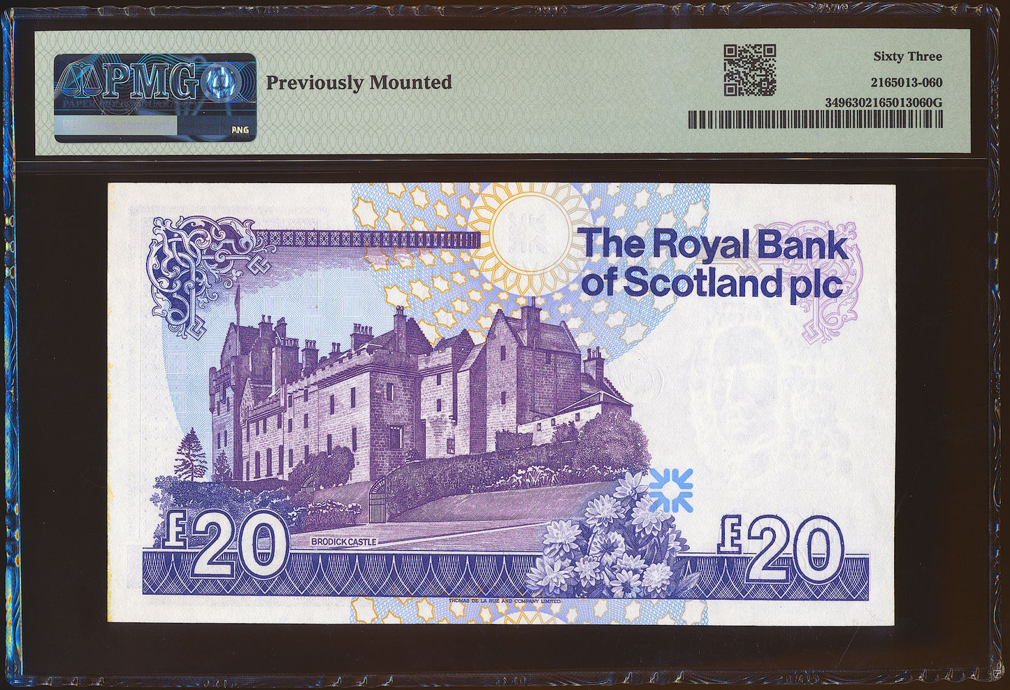 SCOTLAND P.349 SC862 1987 Royal Bank of Scotland First series £20 A/1 CHOICE UNC 63