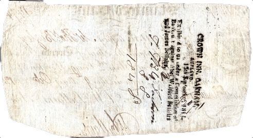 Stamford Bank 1812 £20 banknote Outing 2030d