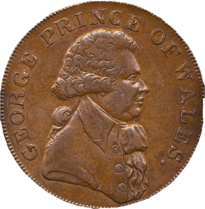 Sussex D&H 2 Brighton 1794 Conder Halfpenny