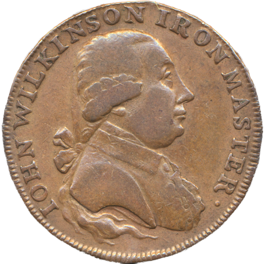 Warwickshire D&H 336 Birmingham Wilkinson's 1788 Conder Halfpenny