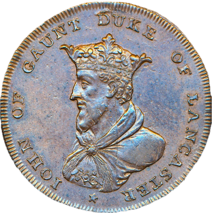 Yorkshire D&H 55 Leeds 1791 Conder Halfpenny