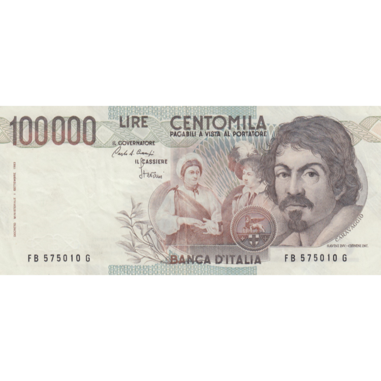 ITALY P.110a 1983 100,000 Lire NEF