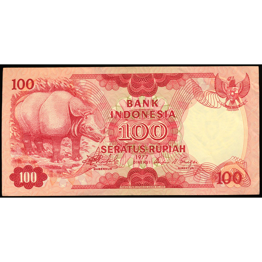 INDONESIA P.116 1977 100 Rupiah AUNC