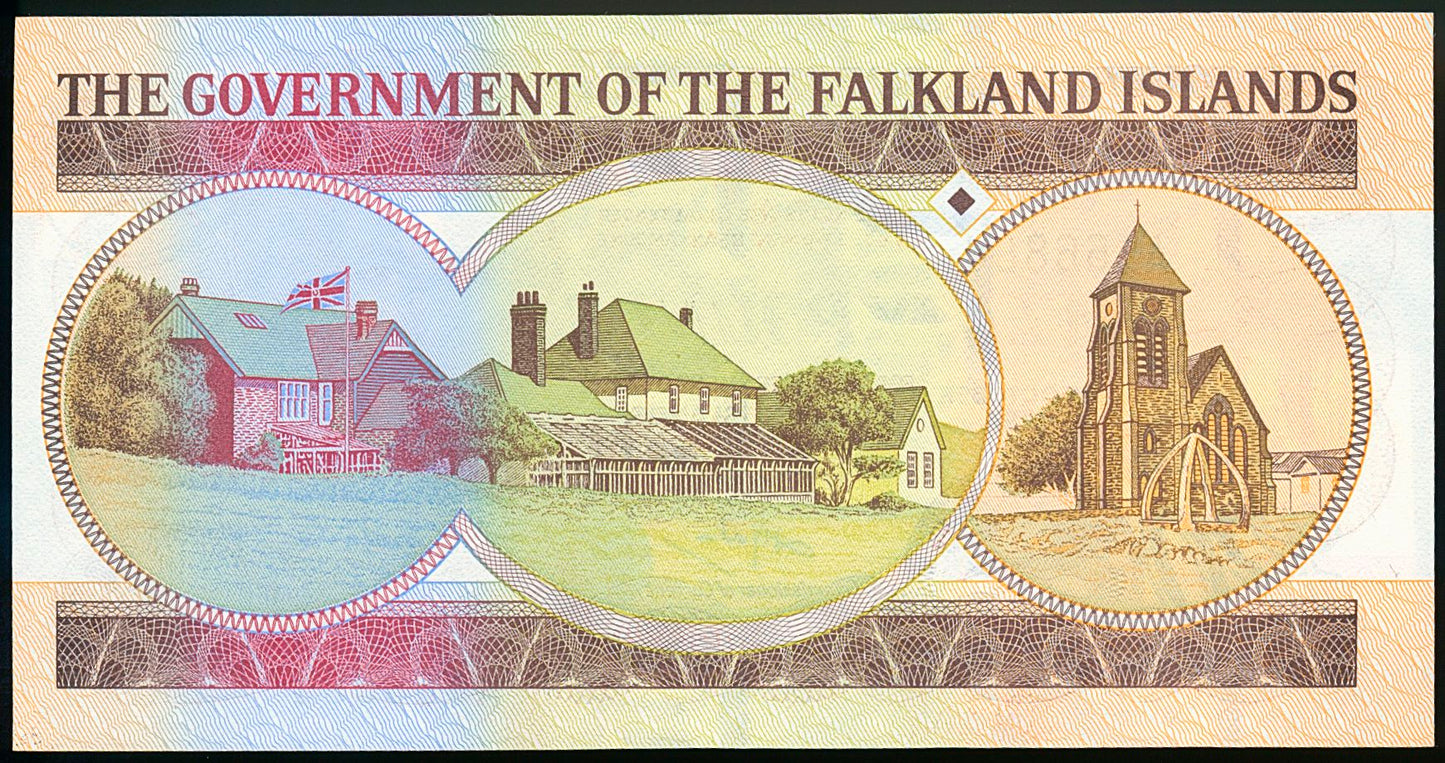 FALKLAND ISLANDS P.15 1986 £20 UNC