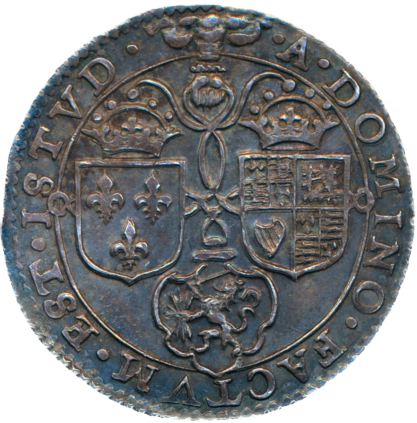 1609 Alliance England, France and United Provinces silver medal MI 198/23 E87b GVF