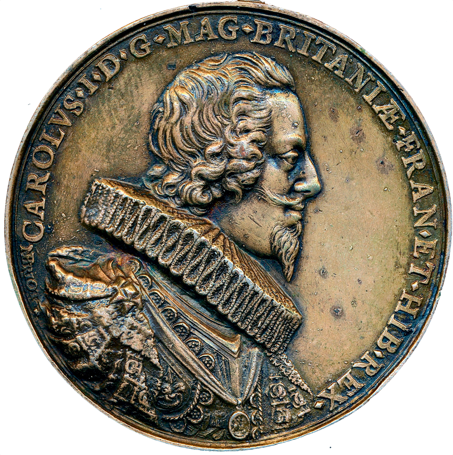 1630 Dominion of the Seas 58mm electrotype medal MI 256/40 E118b EF