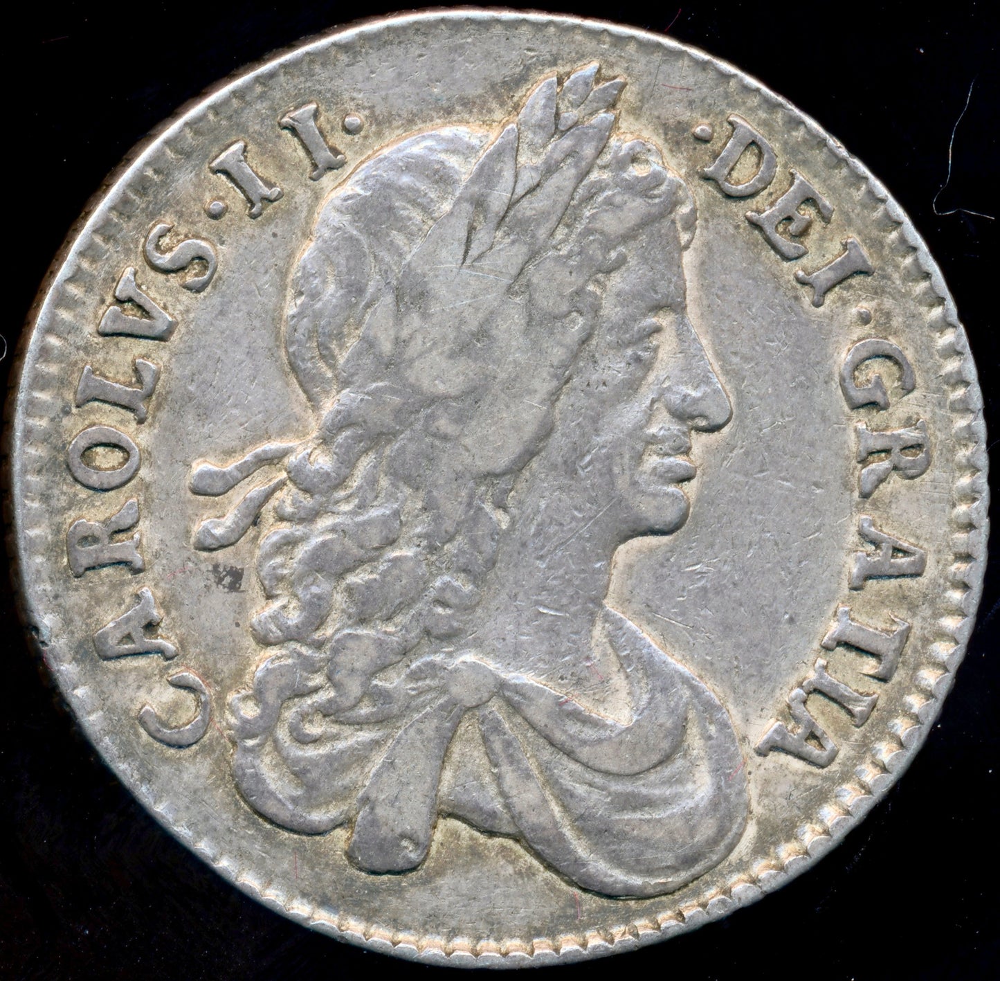 1663 Shilling First bust S3371 ESC 500 VF