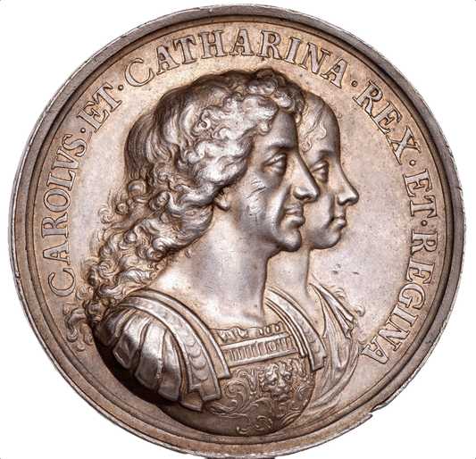 1670 British Colonisation 42mm silver medal E245 MI472/76 EF
