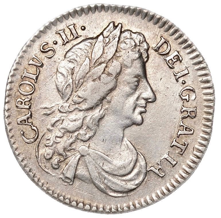 1682/1 Sixpence S3382 ESC 579 Very rare (R2) VF