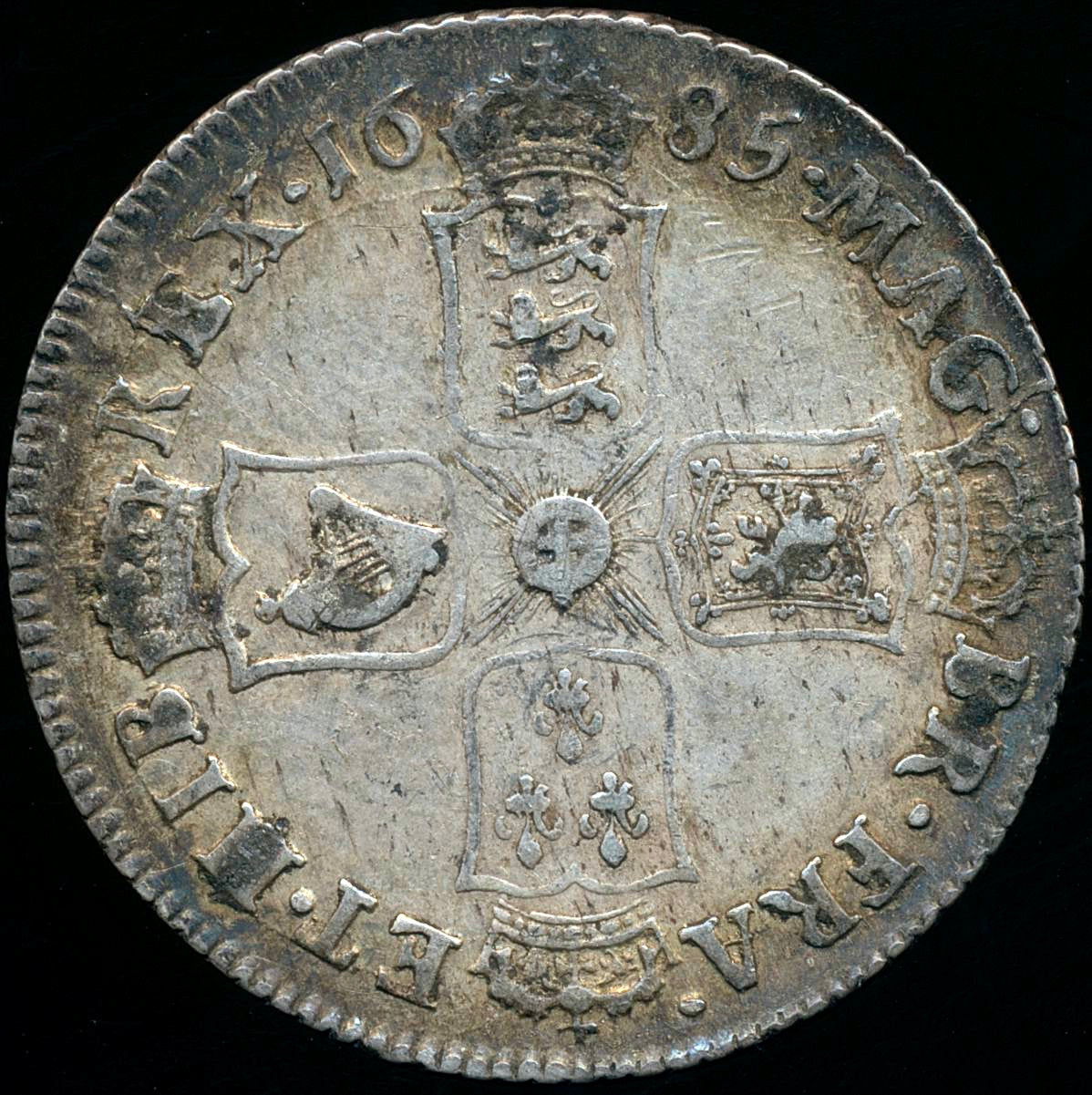 1685 Shilling S3410 ESC 760 Scarce GF/AVF