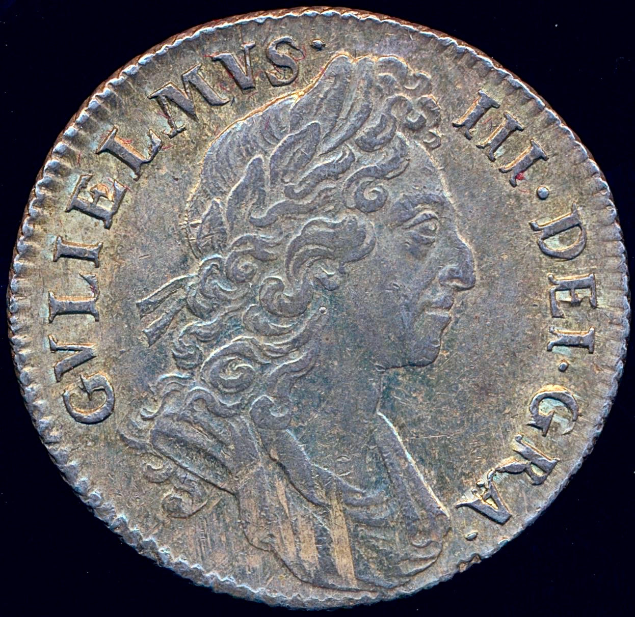 1697 Shilling Third bust S3505 ESC 1128 AUNC