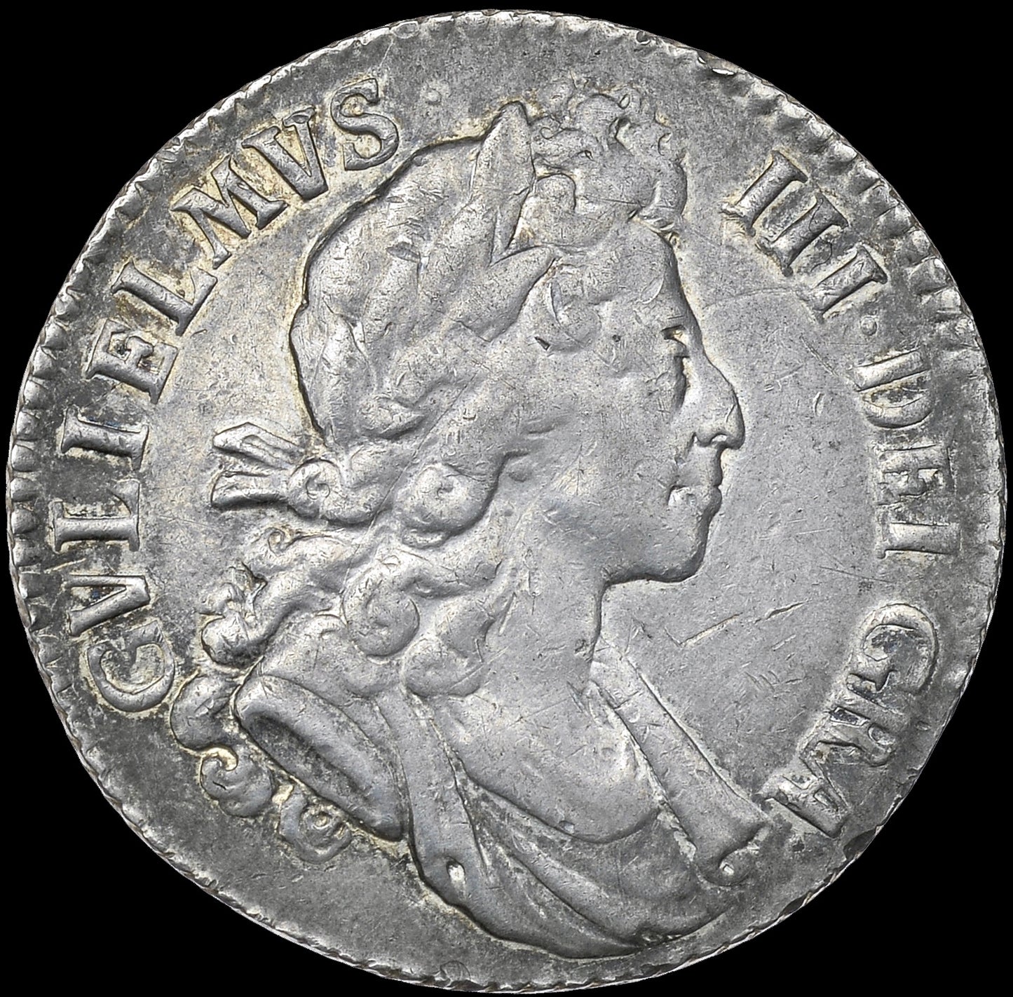 1699 Shilling Fifth bust 'High hair' S3517 ESC 1149 Very Rare (R2) NVF/VF