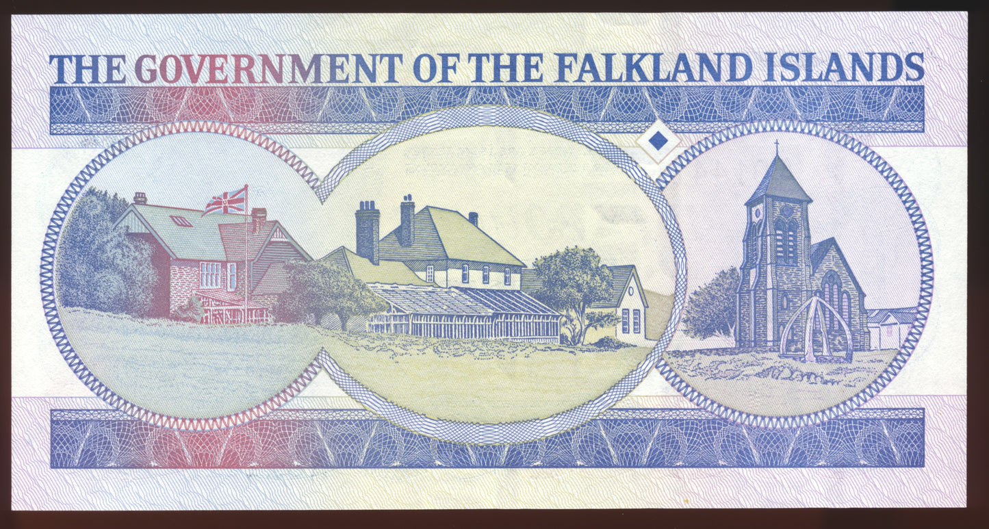 FALKLAND ISLANDS P.16 1990 £50 UNC