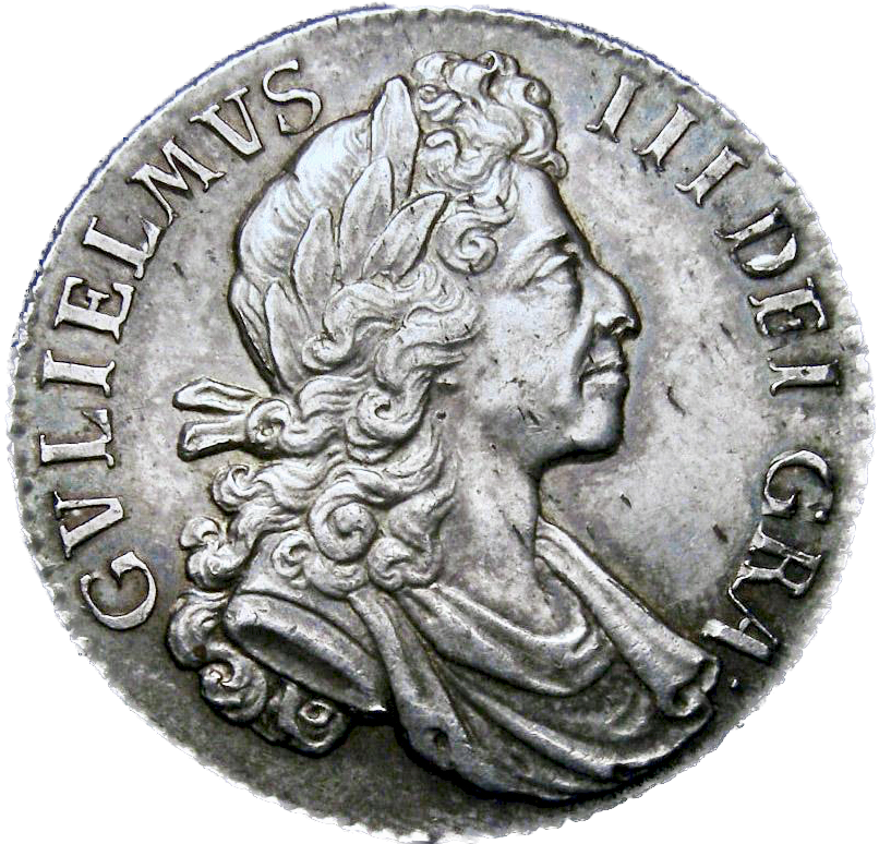 1700 Shilling Fifth bust ‘high hair’ Tall 00's S3516 ESC 1150 Scarce UNC LCGS78