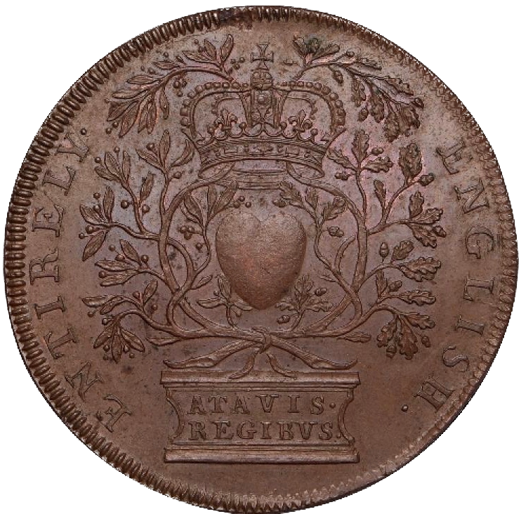 1702 Coronation bronze medal E388 MI227/1 NEF/EF
