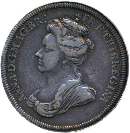1702 Coronation silver medal E388 MI227/1 VF