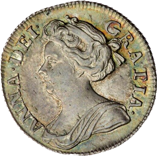 1711 Sixpence Plain in angles S3619 ESC 1461 NEF