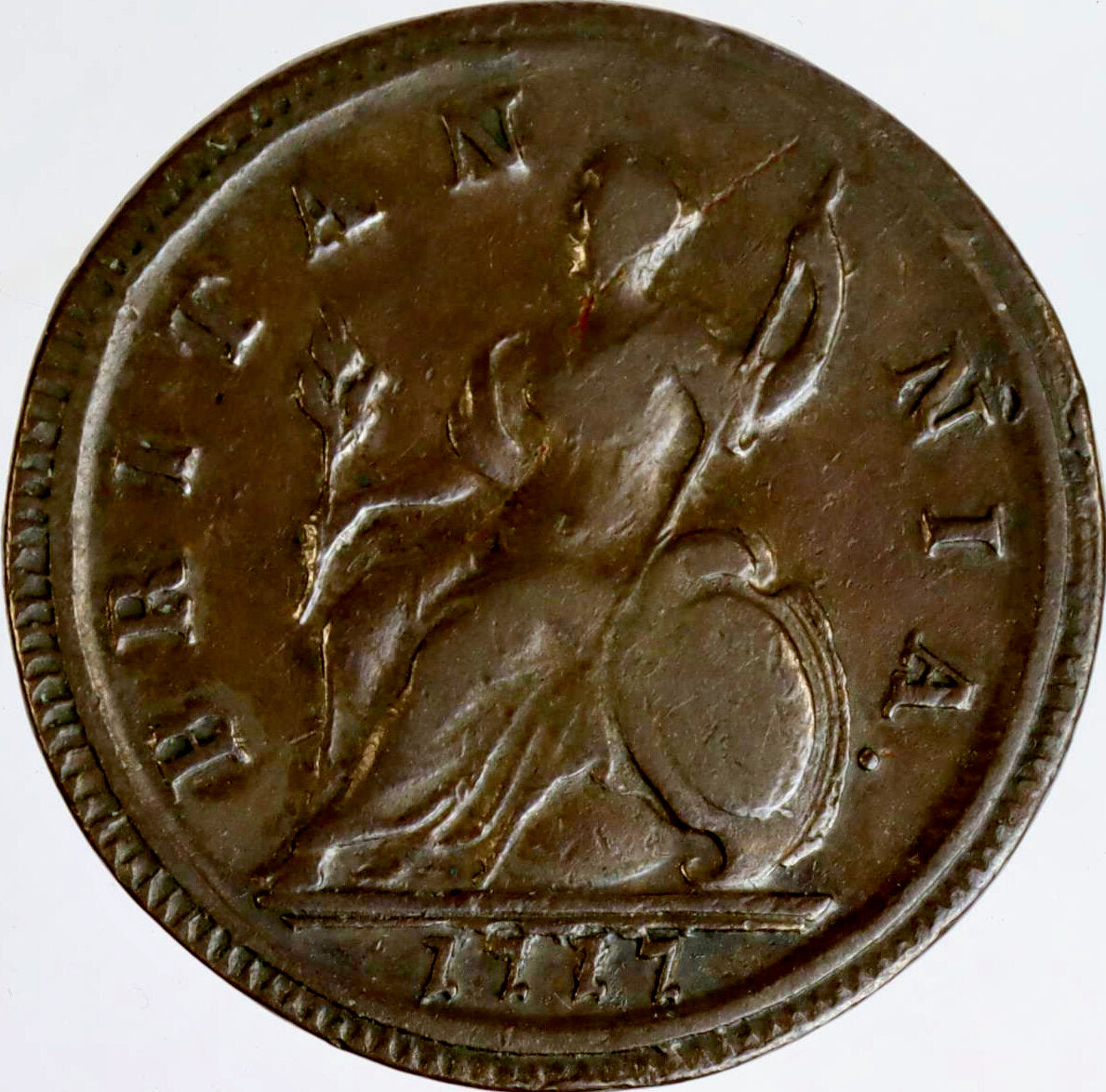 1717 Halfpenny S3659 BMC 768 NVF