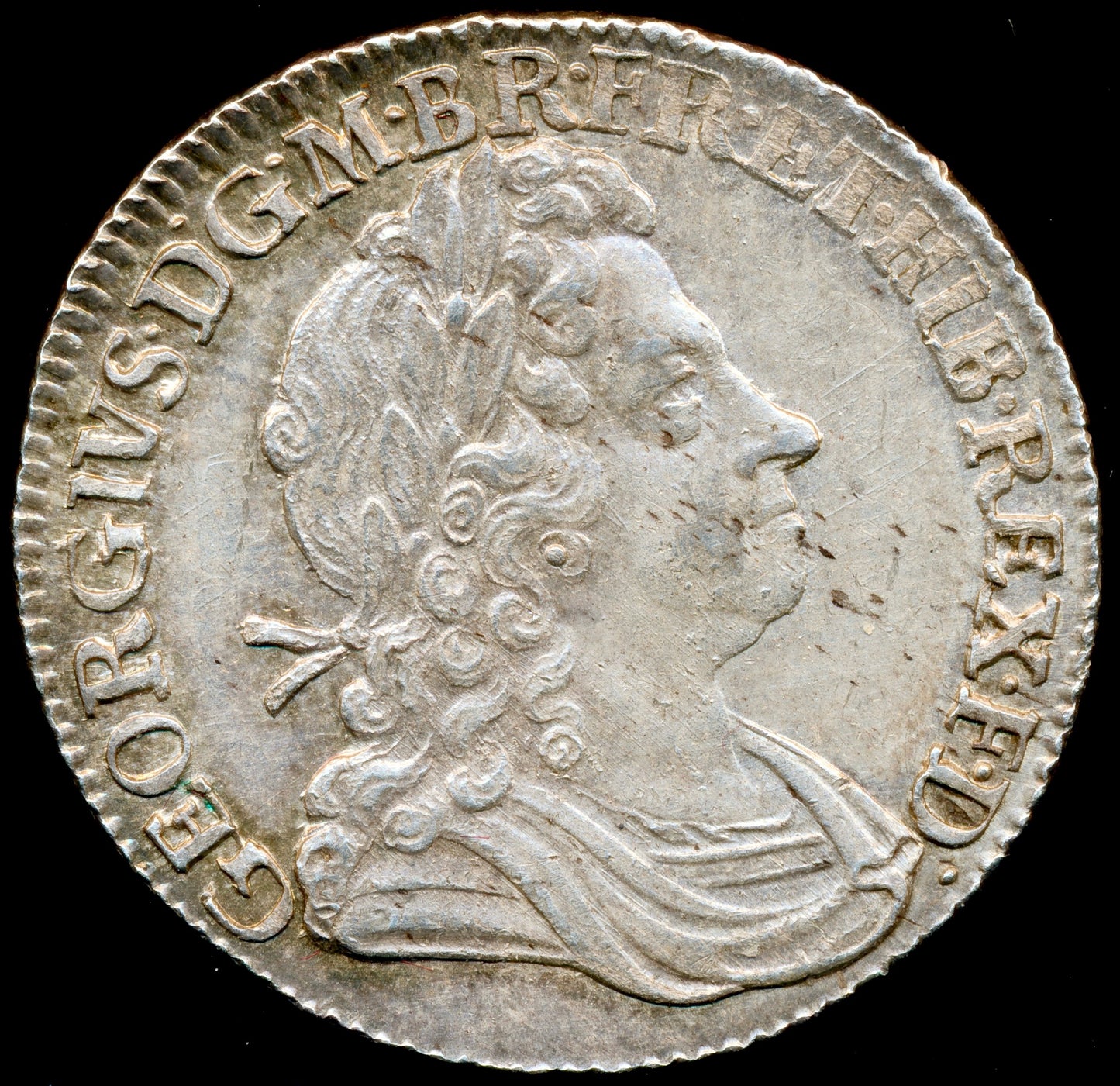 1723 Shilling First bust SSC C over SS in third quarter S3647 ESC 1590 Rare GEF