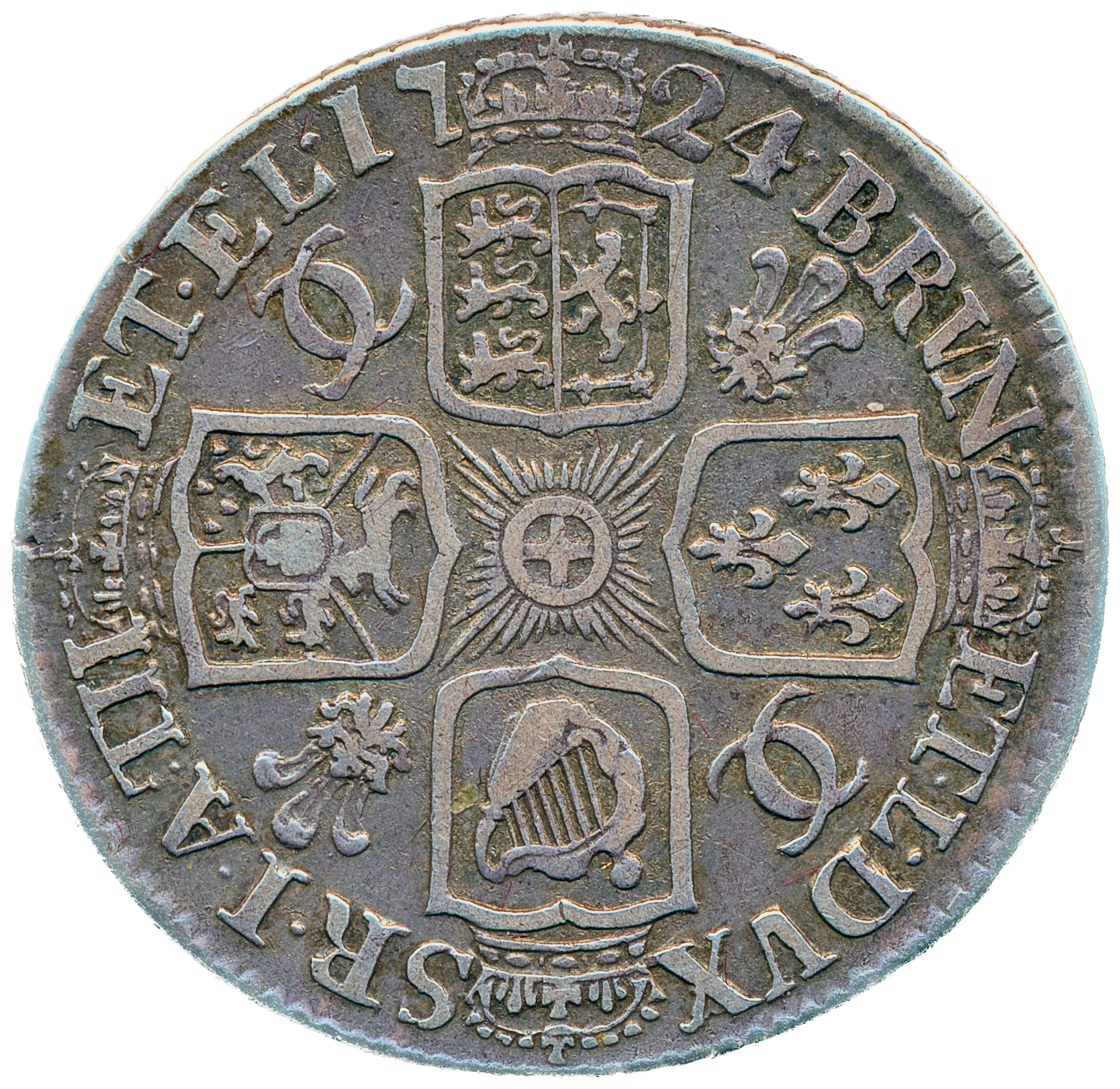 1724 WCC Shilling S3650 ESC 1595 Very rare (R2) NVF