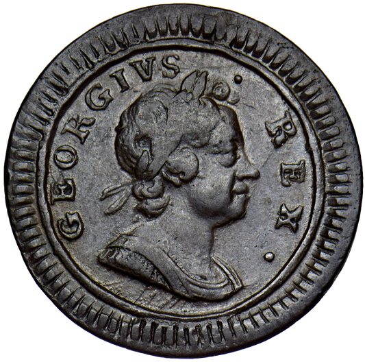 1724 Farthing S3662 BMC 828 Scarce VF