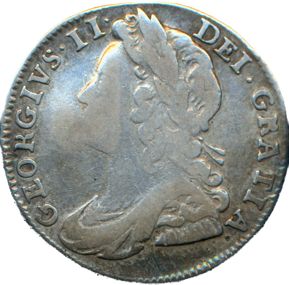 1735/4 Sixpence S3707 ESC 1746  Very rare (R3) NF/F