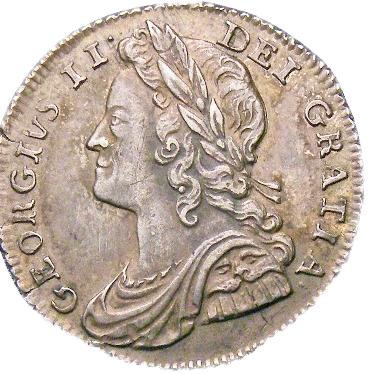 1736 Sixpence S3707 ESC 1747 Rare NEF